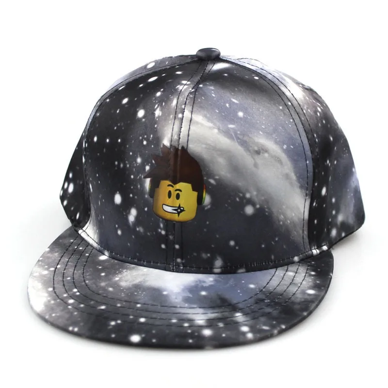 Nuevo juego Roblox gorra de béisbol de dibujos animados creativa gorra de ala plana ajustable periférico de dibujos animados gorra deportiva de moda Unisex regalos de cumpleaños