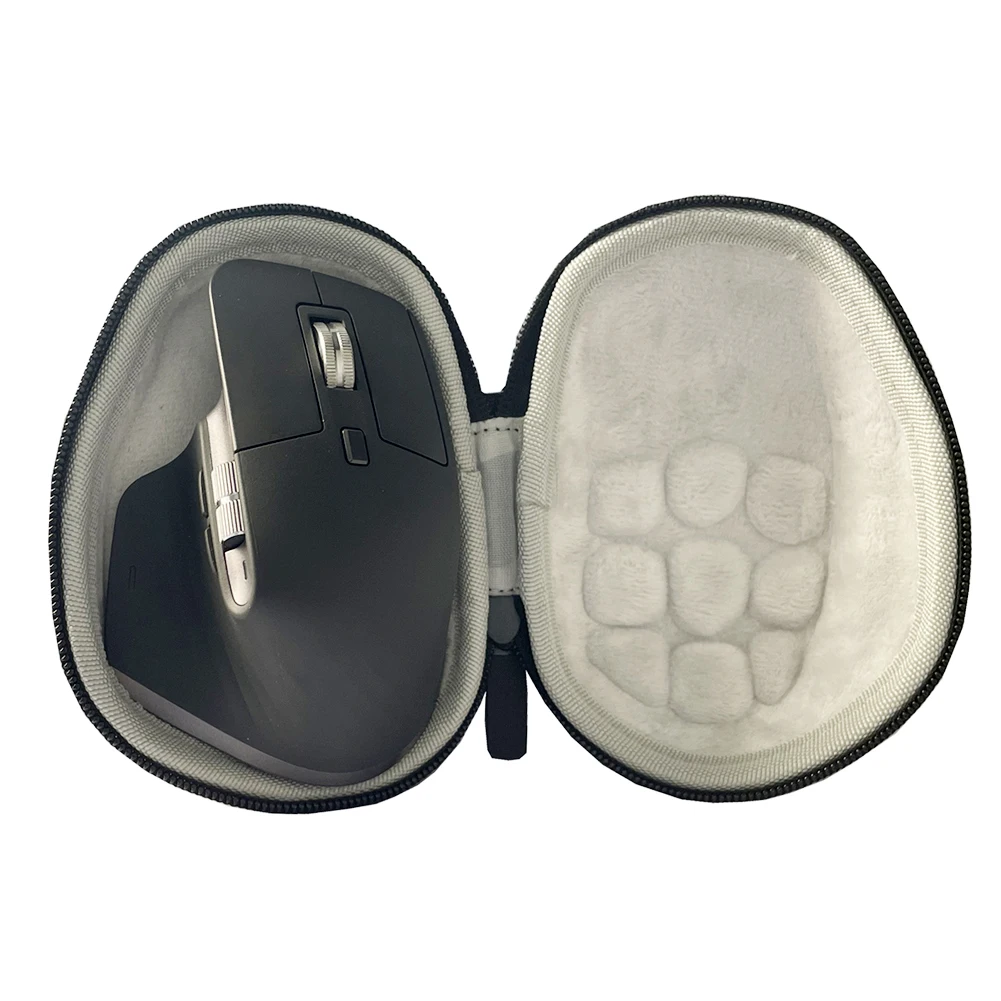 EVA-Hartschalenkoffer, stoßfest, hart, für Reisen, schwarz, wasserdicht, stoßfest, für kabellose Logitech MX Master 2S/3S-Maus