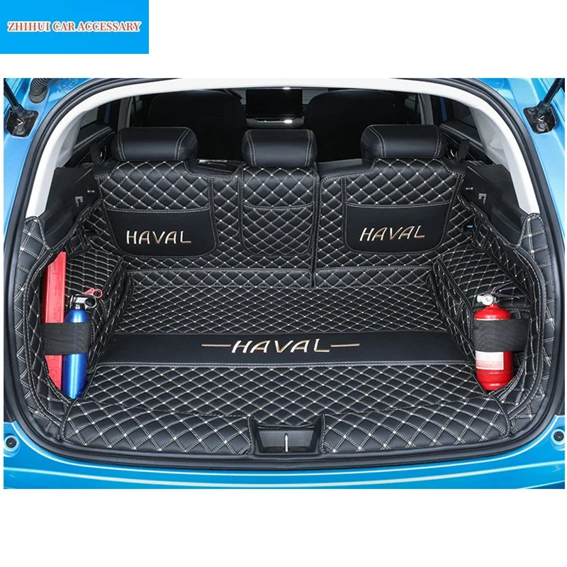 

For GWM Haval Jolion 2021-2023 Car Styling Accessories Trunk Protection PU Leather Mat Catpet IAuto Stylingnterior Cover Part