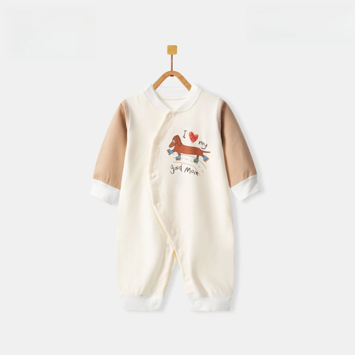 Newborn Baby Onesie Clothes 0-18 Months Kids Soft Pure Cotton Outdoor Romper Infant Girl Boy Spring Fall Comfortable Jumpsuit