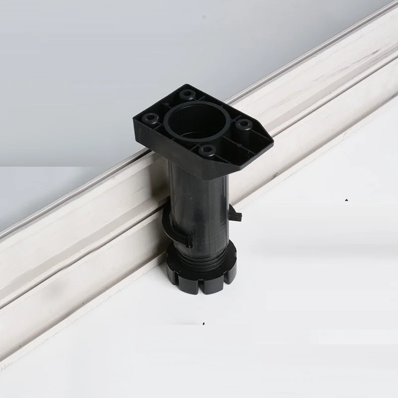 12Pcs Heavy Plastic Kitchen Cabinet Levelers With Toekick Clips image 2