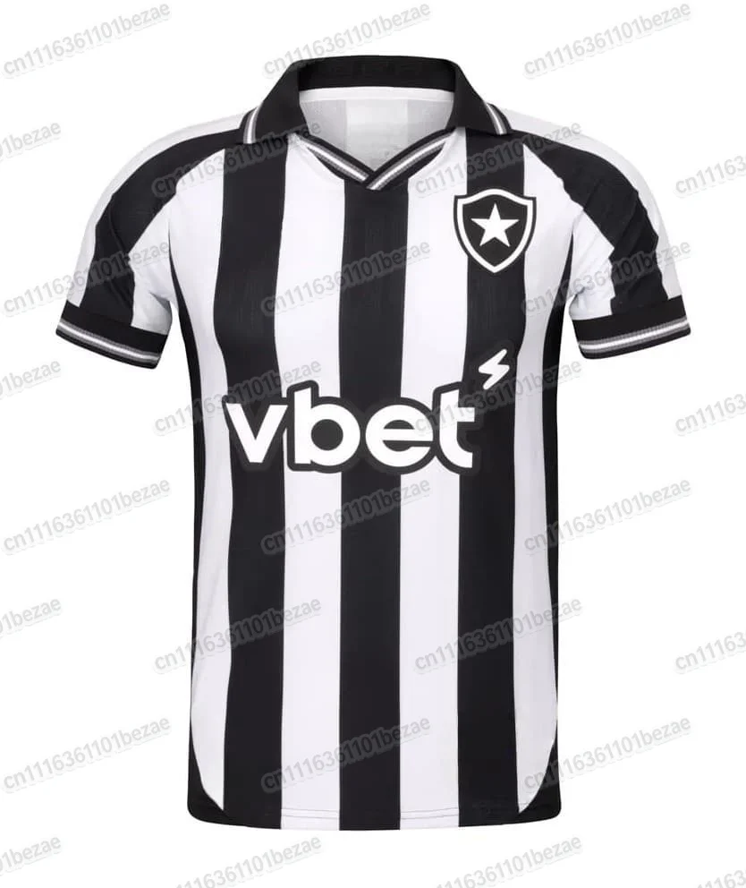 26-27 Atmungsaktives, schnelltrocknendes, bedrucktes Botafogo-Heimfußballtrikot für Erwachsene, Herren, Damen, Sport, drittes Fußballtrikot, passend für die ganze Familie – Detail 5