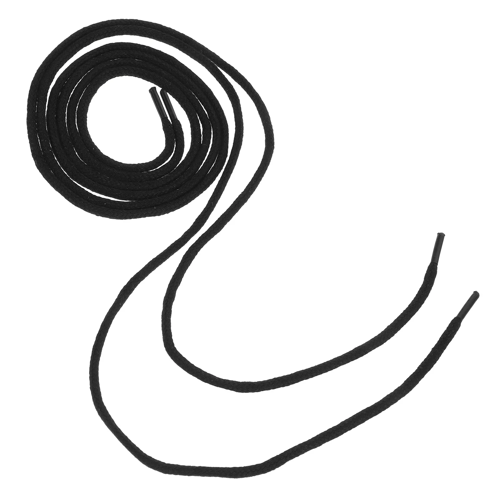 

Black Heat Resistant Shoelaces High Temperature Welding Round Boot Laces Heavy Duty Work Boot Replacement Strings