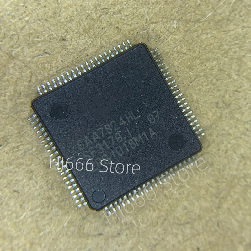 1pcs     SAA7824HL   QFP