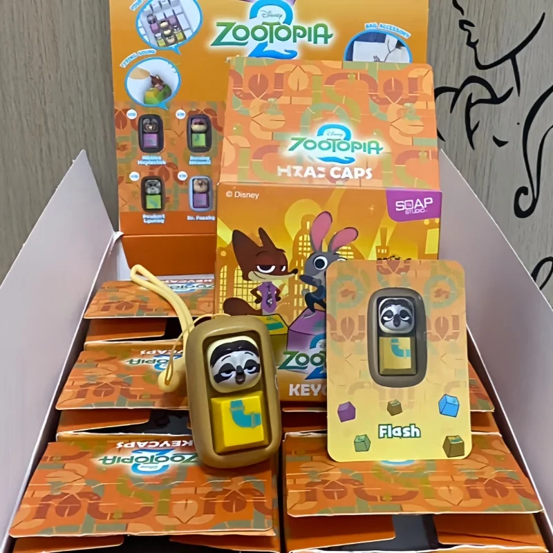 جديد أنيمي Zootopia كيكابس نيك جودي صندوق أعمى العصرية غامضة رائعة لوحة المفاتيح زينة تحصيل صديق هدية عيد