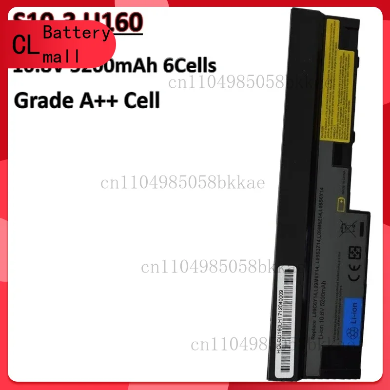 

10,8 В, 5200 мАч, 6 ячеек, аккумулятор для ноутбука Lenovo IdeaPad S10-3 S205 U160 U165 57Y6442L09M6Z14 L09S3Z14 L09C6Y14 L09C3Z14 L09M6Y14