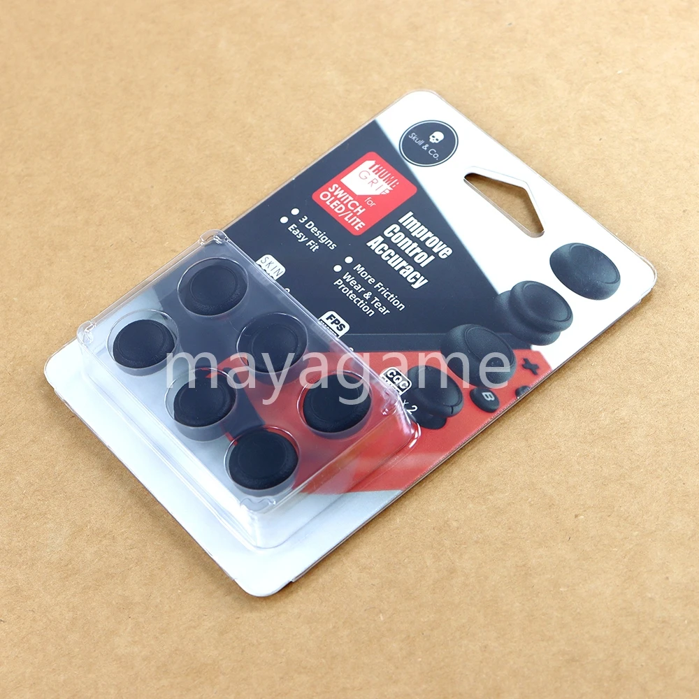 1 مجموعة الجمجمة سيليكون متحكم الأصابع xbox one قبضة غطاء عصا التحكم غطاء للتبديل حامي