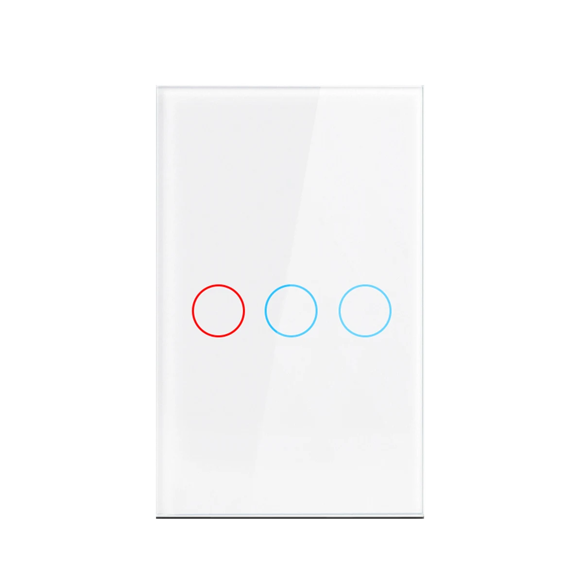 Szaoju EU Touch Schalter LED Kristall Glas Panel Wand Lampe Licht Schalter 1/2/3 Gang AC100-240V LED Sensor Schalter interruttore 8