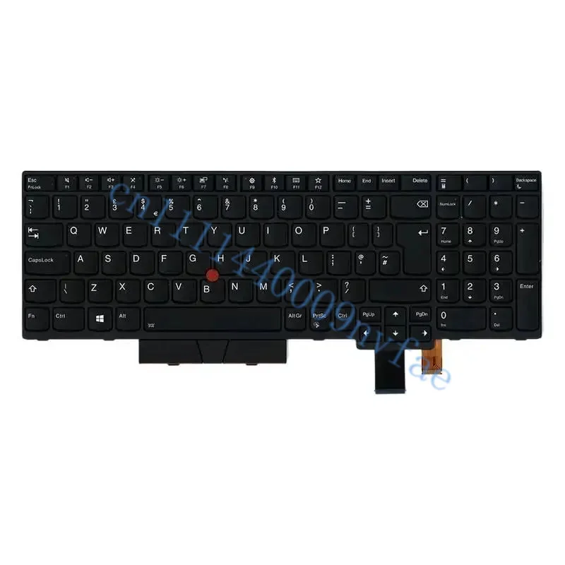 New For Lenovo ThinkPad T580 P52S Laptop Keyboard Internal UK English Backlight FRU:01HX247 01HX287 0.3