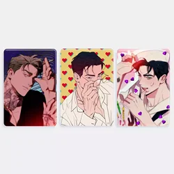 [Unofficial Original]3 Piece/set Wet Sand TJ/IAN/JO acrylic photo card Korea bl comic