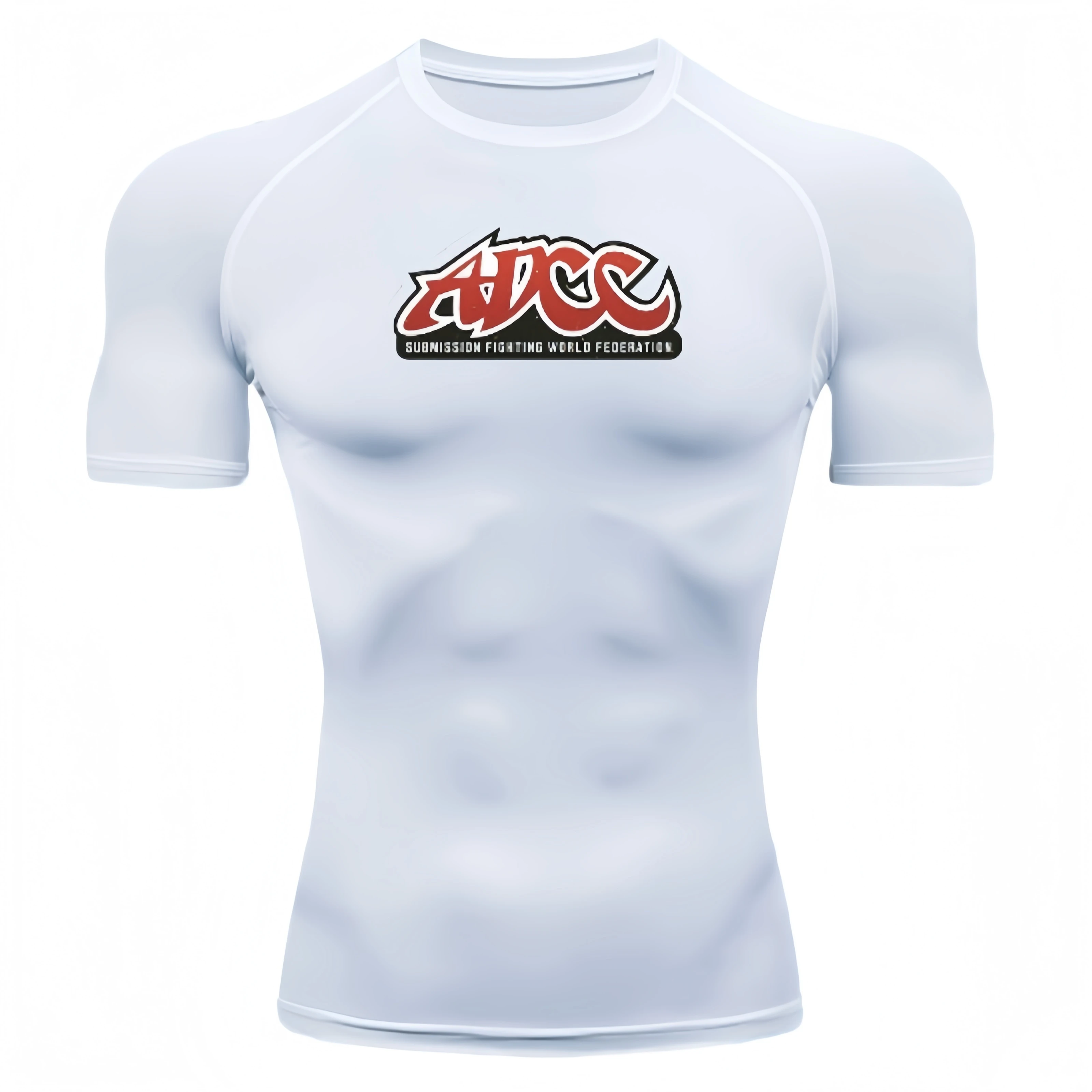 Short Sleeves Men Compression T-Shirt for Fitness Running Sports Quick-Dry Breathable Stretchy Fabric Summer Workouts Harajuku