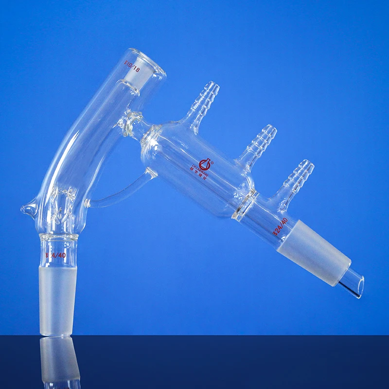 LH LABWARE Short-range micro distiller, With vacuum interlayer and dangling spikes, Borosilicate glass, LH-197