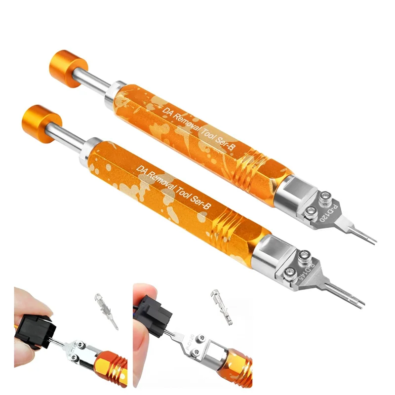 

AT43-2Pack For Molex Pin Extractors Terminal Release Tool Kit For Molex MX3.0 Male/Female Terminals Extraction Tool