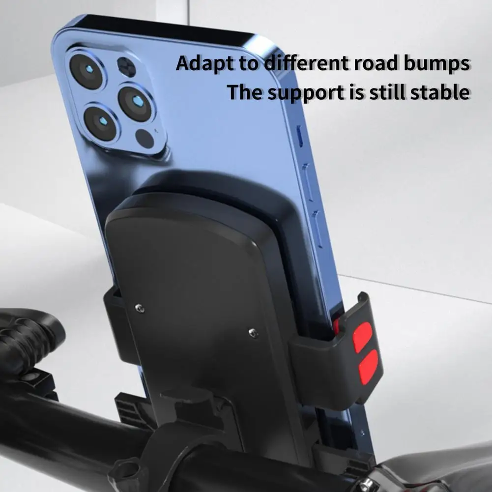 Simple Bike Phone Mount  Good Compatibility Sturdy Bike Navigation Frame  Good Toughness Bike Phone Mount