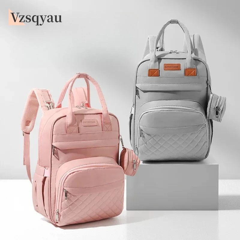 جديد حقيبة السفر الحفاض المومياء حقيبة تغيير حقيبة حفاضات جديدة للأم مقاوم للماء الأمومة حقيبة التمريض للعناية بالطفل أكياس حفاظات #1