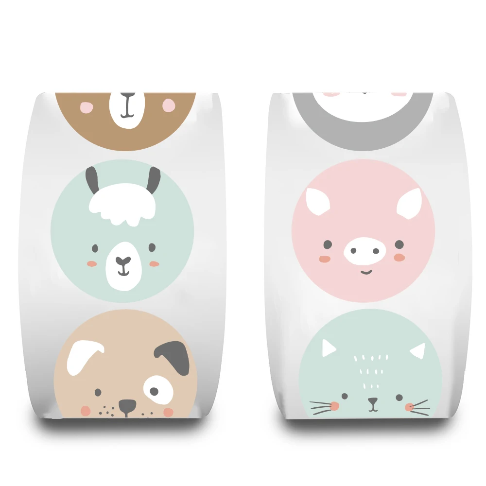 500PCS Stiker Hewan Rall Permainan Personalisasi Ponsel Kasual Laptop Koper Sekolah Hadiah Label Segel Dekorasi Stiker Rall