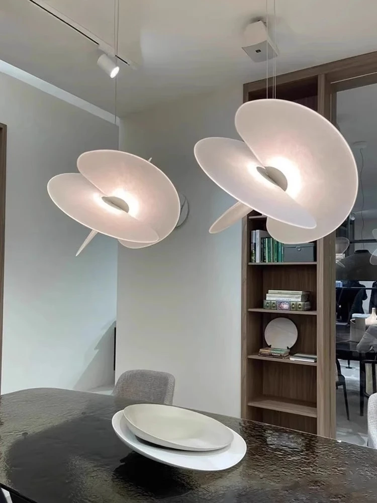 

GELITAYIN Scandinavian Creative Pendant Lamp Silk Lamps Living Room Chandelier Designer Dining Room Chandelier Loft B&B Duplex S