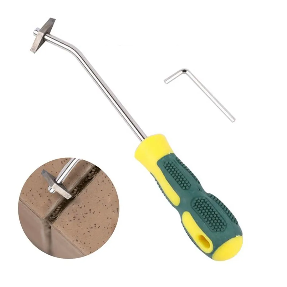 Hex Wrench Caulking 22cm Grout Removal Tools Ceramic Glazed Tile Cleaner Cleaning Construction Seam Opener Tile Seam