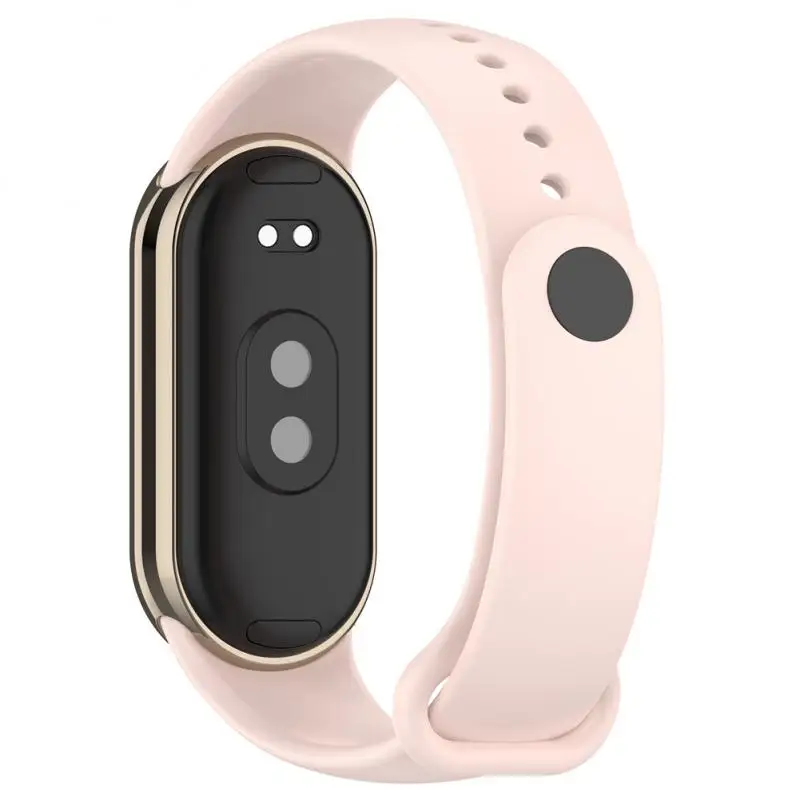 تصميم حزام المكونات المعدنية، متين Mi Band 8، سهل الاستخدام، موصل معدني وظيفي، بديل لنشاط معصمه