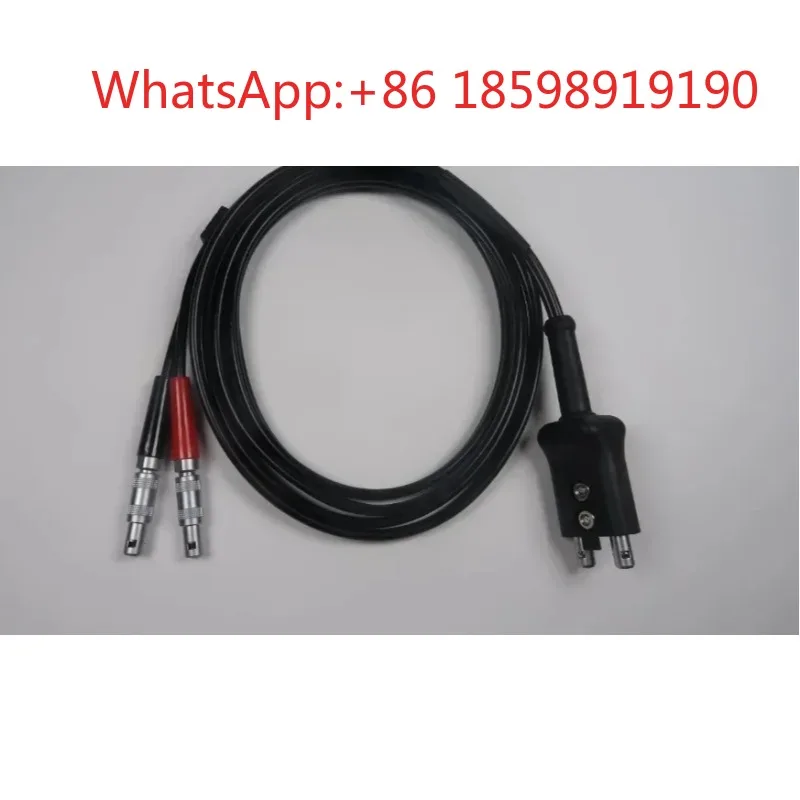 UT Cable with PLUG LEMO 00 to Dual LEMO 00 Interface Compatible with Inspection Equipment Durable Signal Transmission Cable