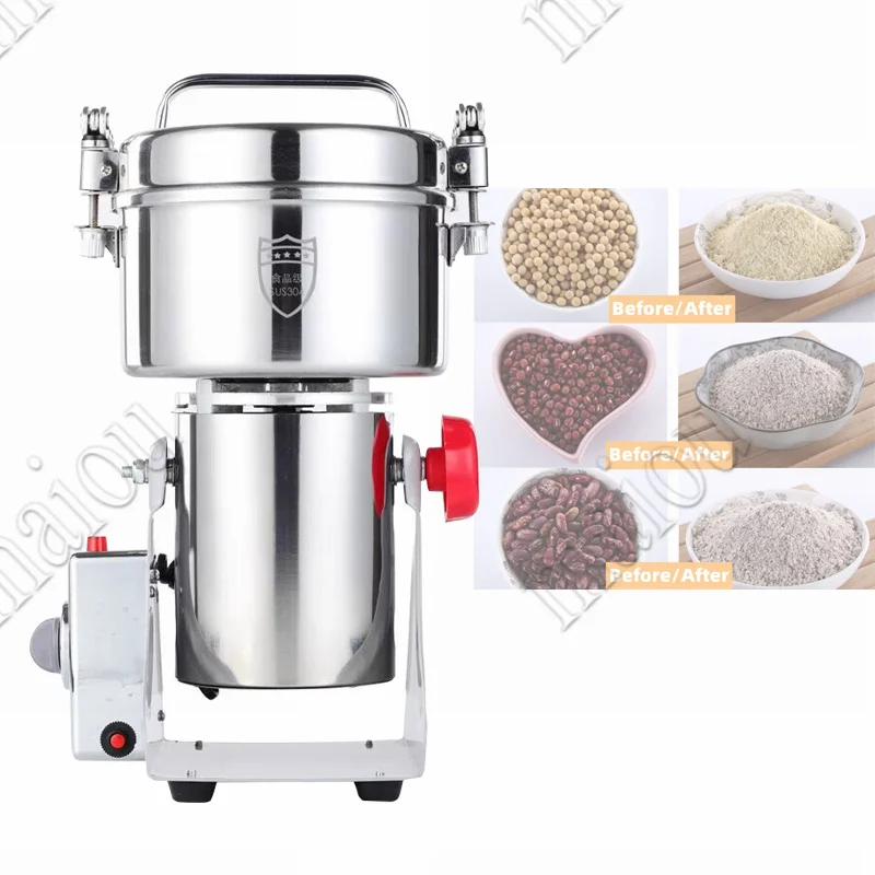 Multifunction Electric Grinder Electric Coffee Beans Grinder Stainless Steel Spices Mill Cereal Grains Grinder Machine