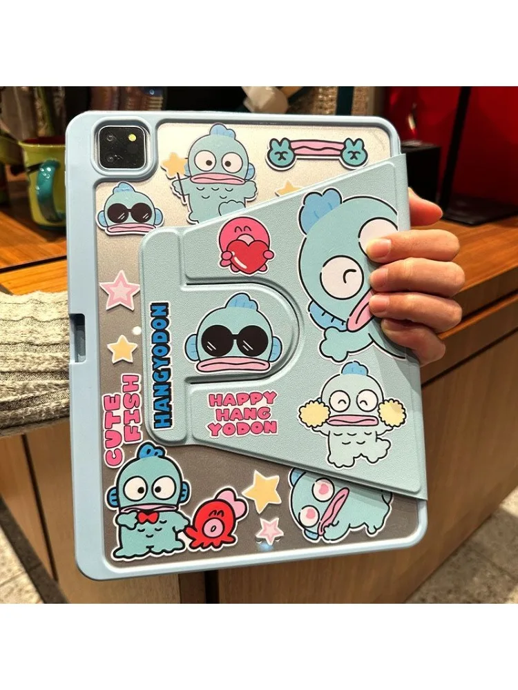 Étui intelligent Hangyodon mignon pour Xiaomi Redmi Pad SE 11 pouces pour XiaoMi Pad 6 11 pouces MiPad 6 Pro 5 5 Pro 11 pouces 7/7 couverture autocollant bricolage