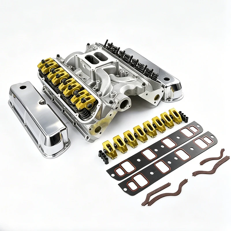 #￥for190cc Hydraulic Roller Aluminum Cylinder Head Combo Kit PCE435.1024 SBF 289 302Small BlockEngine Performance Overhaul Parts