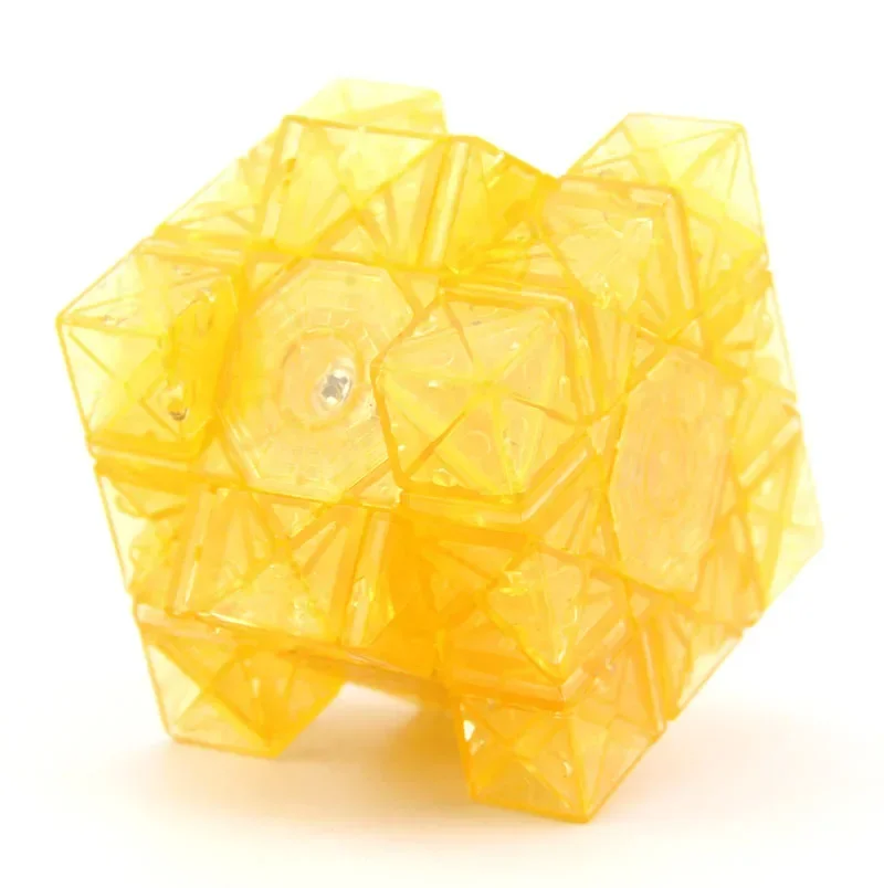 

Dayan Прозрачный Желтый 6-осевой 8-Ранг Magic Cube Limit Edition Коллекция Dayan Eight Trigrams Mixian I Am Eight Trigrams