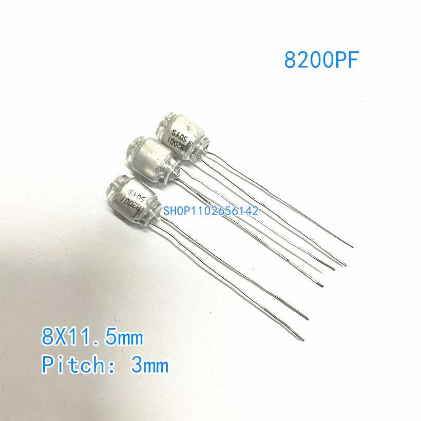 2 قطعة 27PF-3300PF 8200PF العمودي فيلم البوليسترين مكثف 330P 240P 470PF 560PF 720P 1000PF 1500PF 2000PF 2700PF 3.9NF 5% 391J