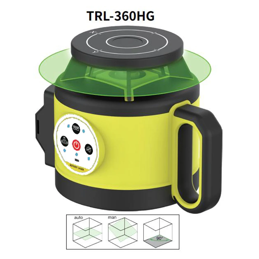 Red beam/green beam 360° Rotary Laser Level Kit Self-Leveling 500M Measurement horizontal Rotating Laser Tools