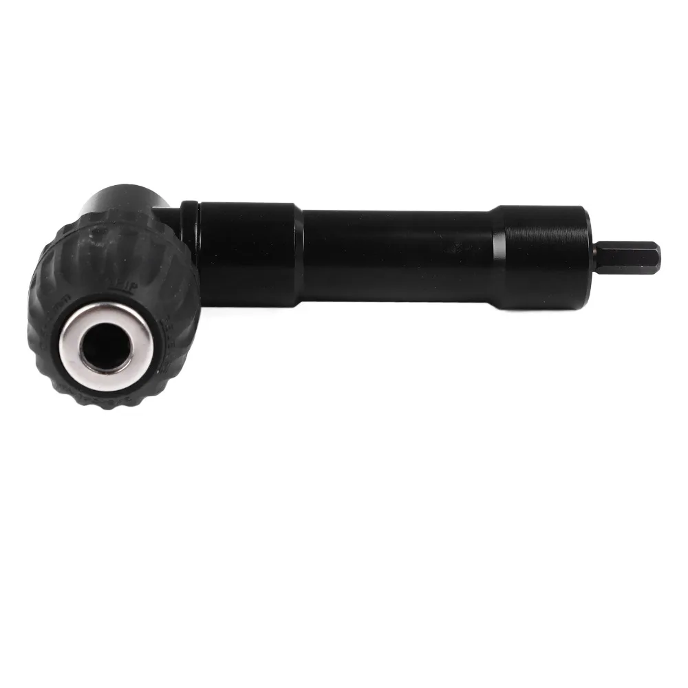 0.8-10mm Chuck Size Right Angle Drill Adapter 90 Degree Bend Extension Right Angle Converter 90 Degree Corner Drill Plastic Case