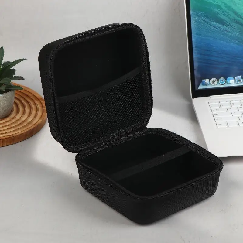 Hard EVA Case for Brother PT-D210 Label Printer - Dustproof Anti-Shock Portable Travel Storage Organizer Bag - view 3