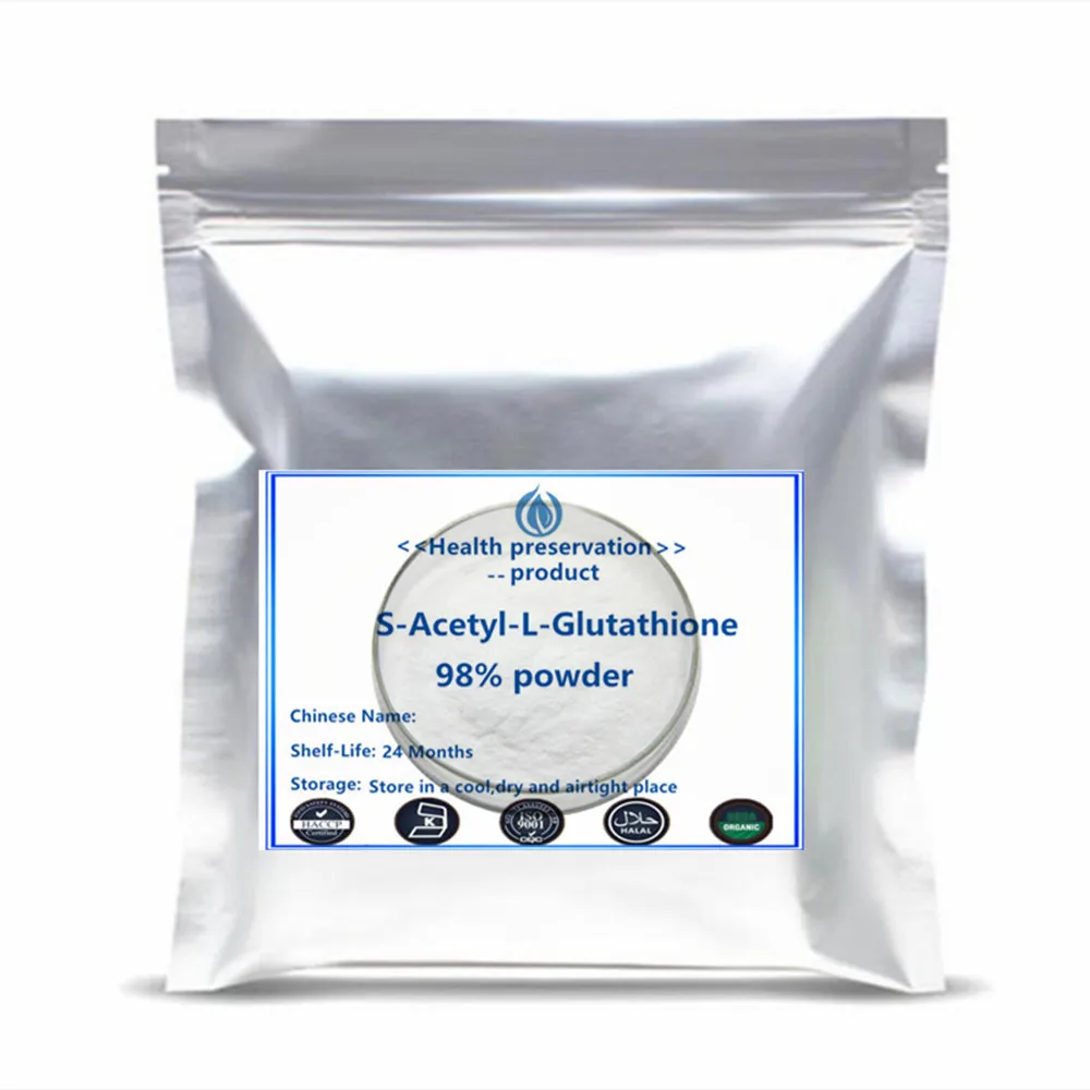

98% Purity S-Acetyl-L-Glutathione Powder – Factory Custom Multilayer Bags, Fast Global Shipping, High-Quality Antioxidant Suppl