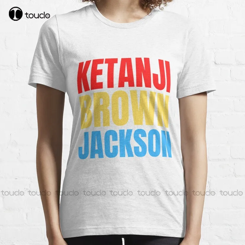 Ketanji Brown Jackson Classic T-Shirt High Quality Cute Elegant Lovely Kawaii Cartoon Sweet Cotton Tee Shirts Xs-5Xl