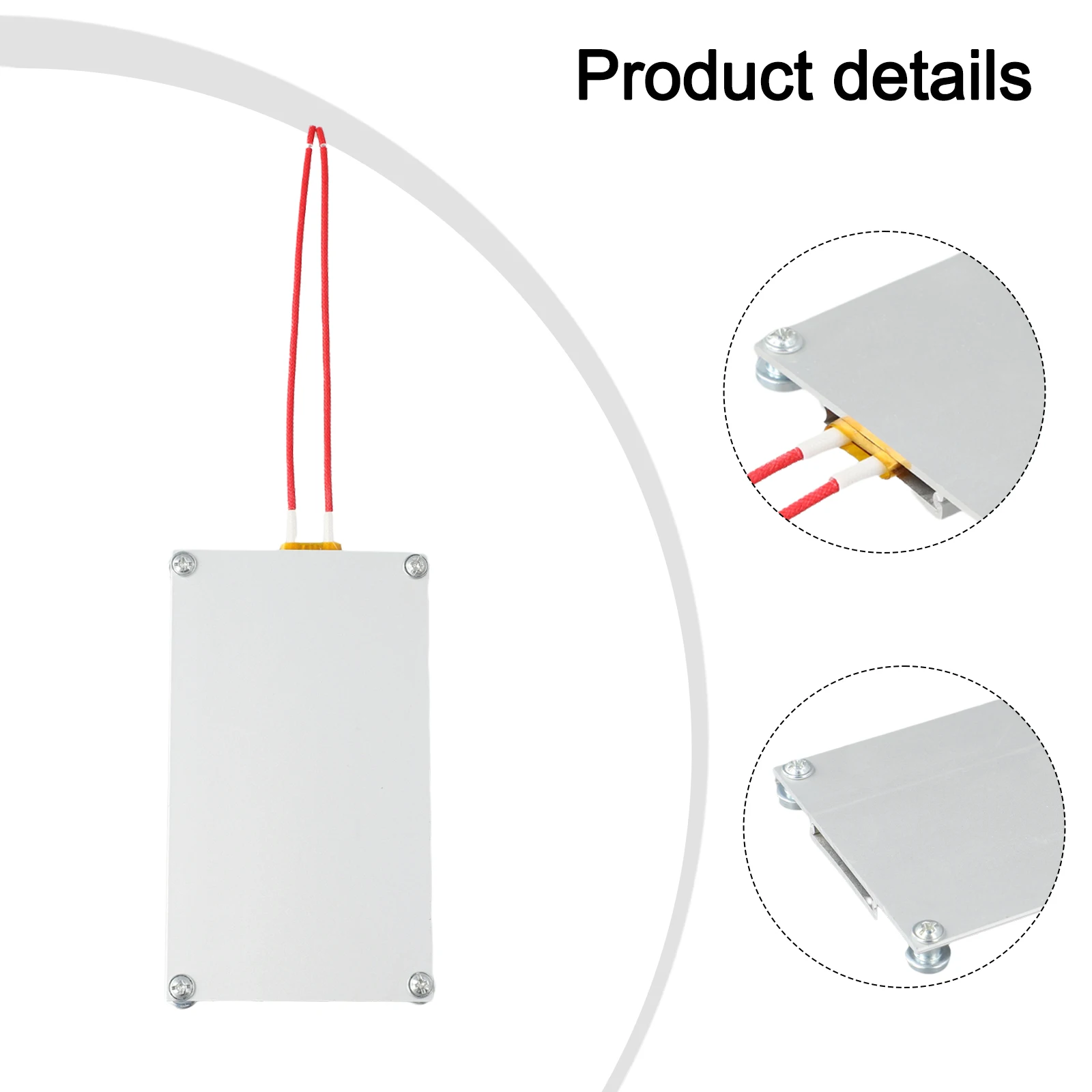 400W for ptc Heating Plate with Removable LED Lamp Beads and Aluminum Heat Sink for Efficient PCB Solder Ball Disassembly