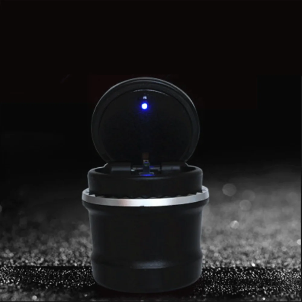 1pcs universal LED Light car ashtray for Ford transit KA(CLASSIC) 1998 2004 fiesta focus 2008 1995 mondeo