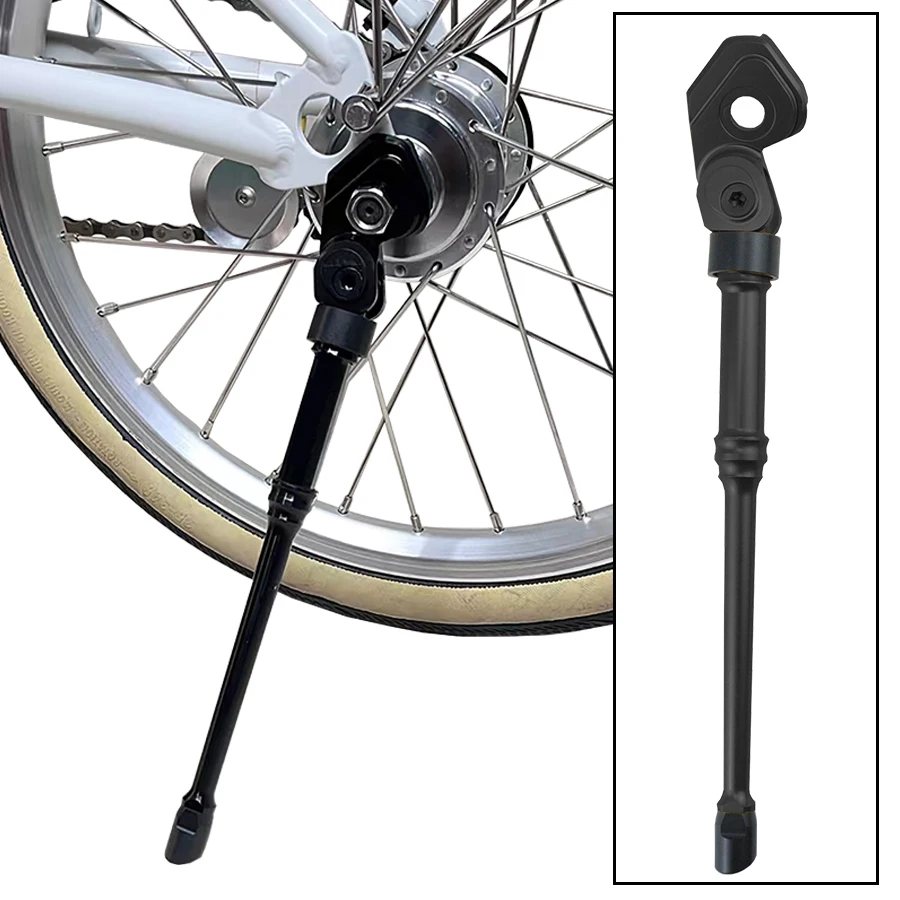 Litepro 349 Folding Bike Kickstand Full Aluminum Alloy CNC Single Foot Support Bracket For Brompton 16inch Bicycle