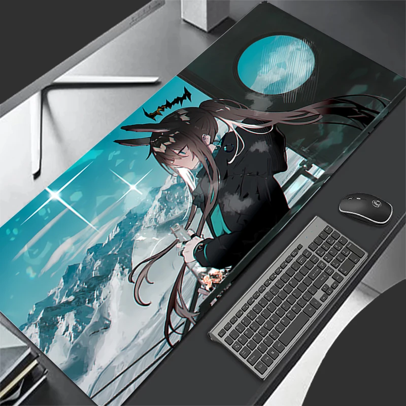 Mousepad Pattern Game Pad Rubber HD Mouse Pad PC Accessories Desk Mat Non Slip A-arknights Table Mat Gamer Cabinet Keyboard Pad