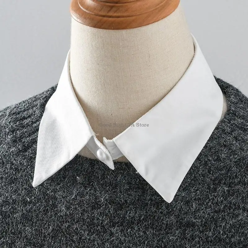  Collar Shawl Sweet Shirt Shawl Matching Sweater Shirt Collar Decorative Shirt Collar Dress Collar White