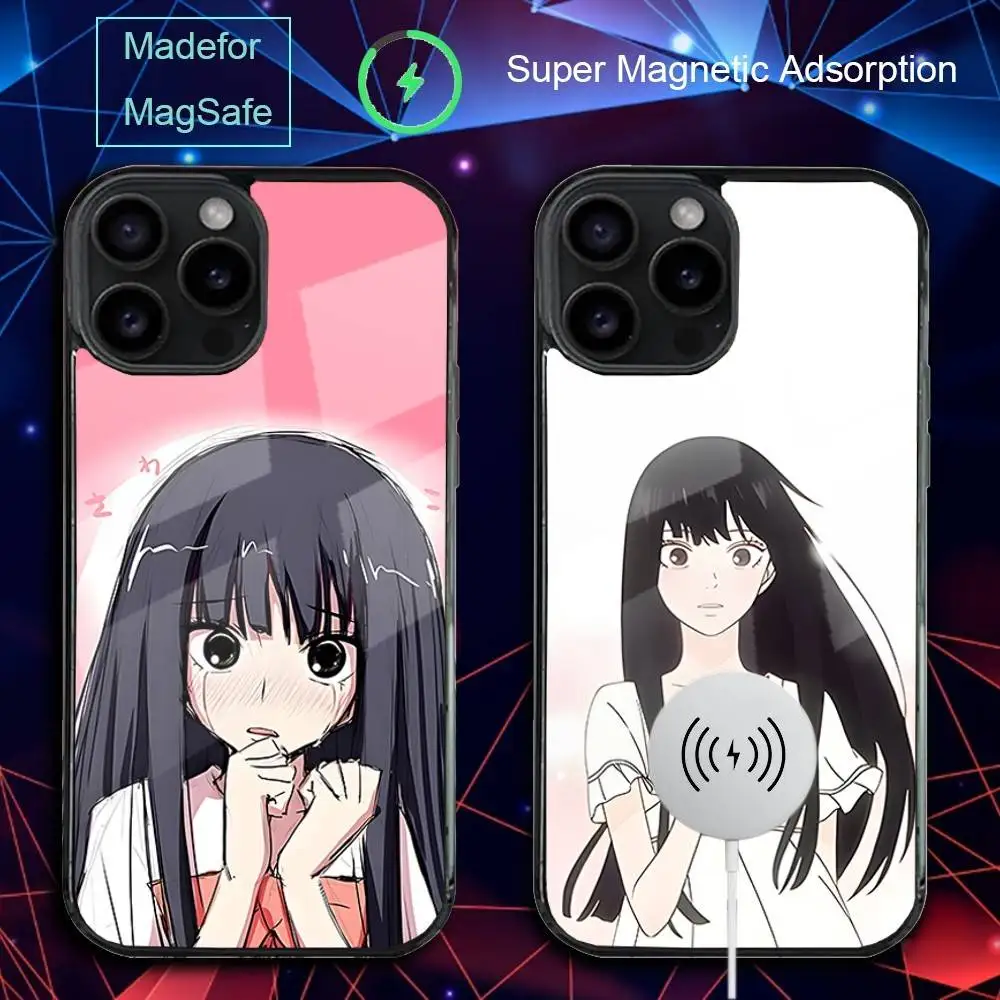 

S-Sawako K-Kimi ni Todoke Phone Case For iPhone 17,16,15,14,13,12,11,Pro,Max,Plus,Mini,SE4,E Magnetic Magsafe Wireless Charging