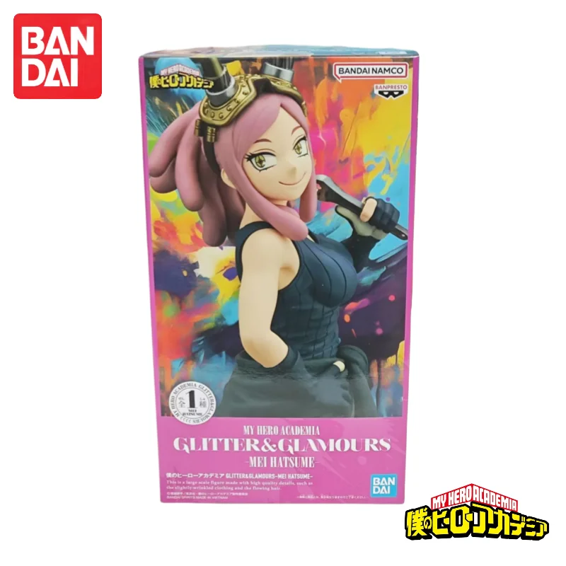 متوفر 100% الأصلي بانداي بطلي الأكاديمية G & g الساطع سحر بطلي الأكاديمية Hatsume Mei أنيمي الشكل لعبة المرآب عدة