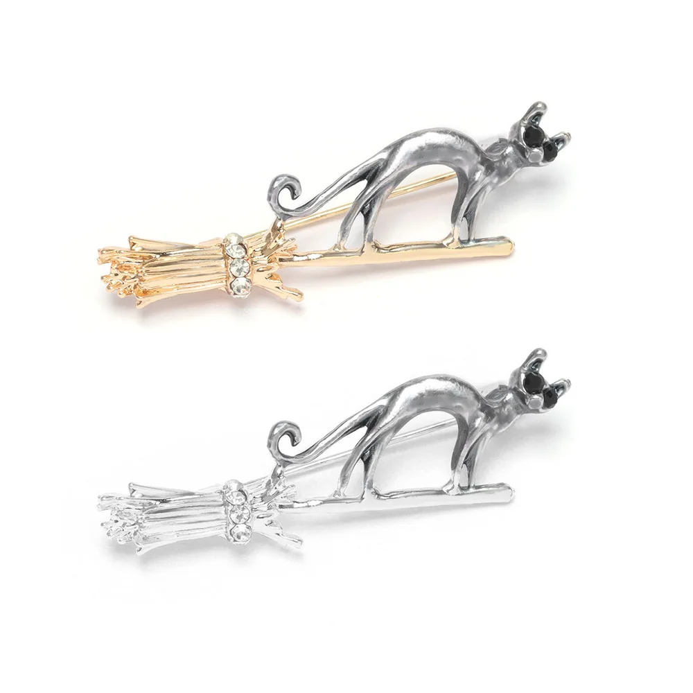 Melankolicka Odznaka Kota Kreatywna Zwierzęca Ozdoba na Torbę z Kotem Broszka Biżuteria, Model Mopa