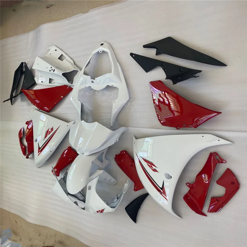 Abs Injection molding Motorcycle Fairing fit for  YZF R1 09- 11  YZF R1 2009 2010 2011 white red black Plastic Fairing