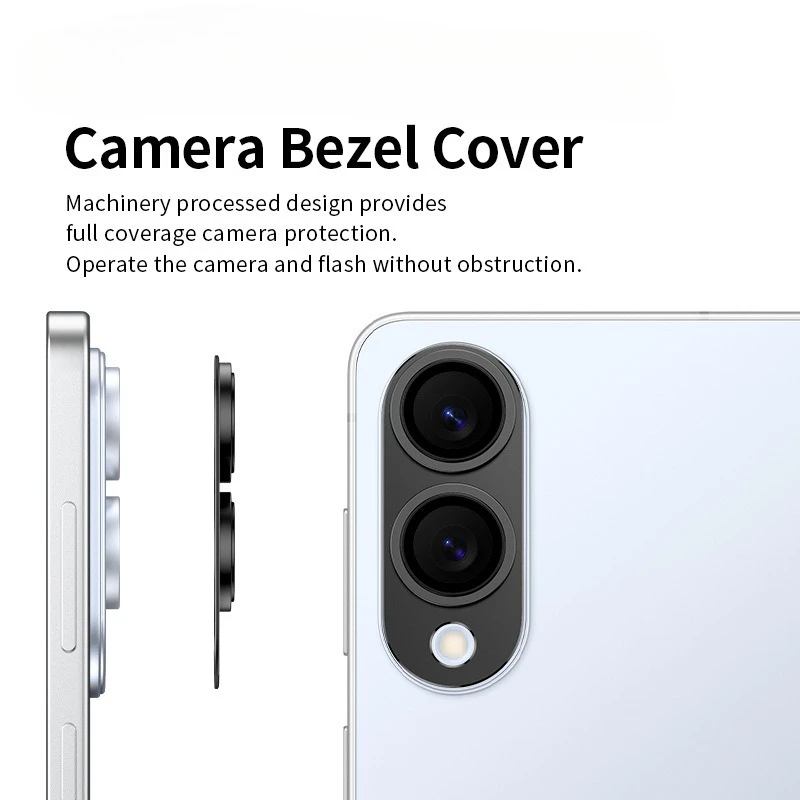For Samsung S25 Edge Camera Protectors Lens Film Metal Sticker for SAMSUNG S25Edge Aluminum Alloy Glass Ring Protective Frame