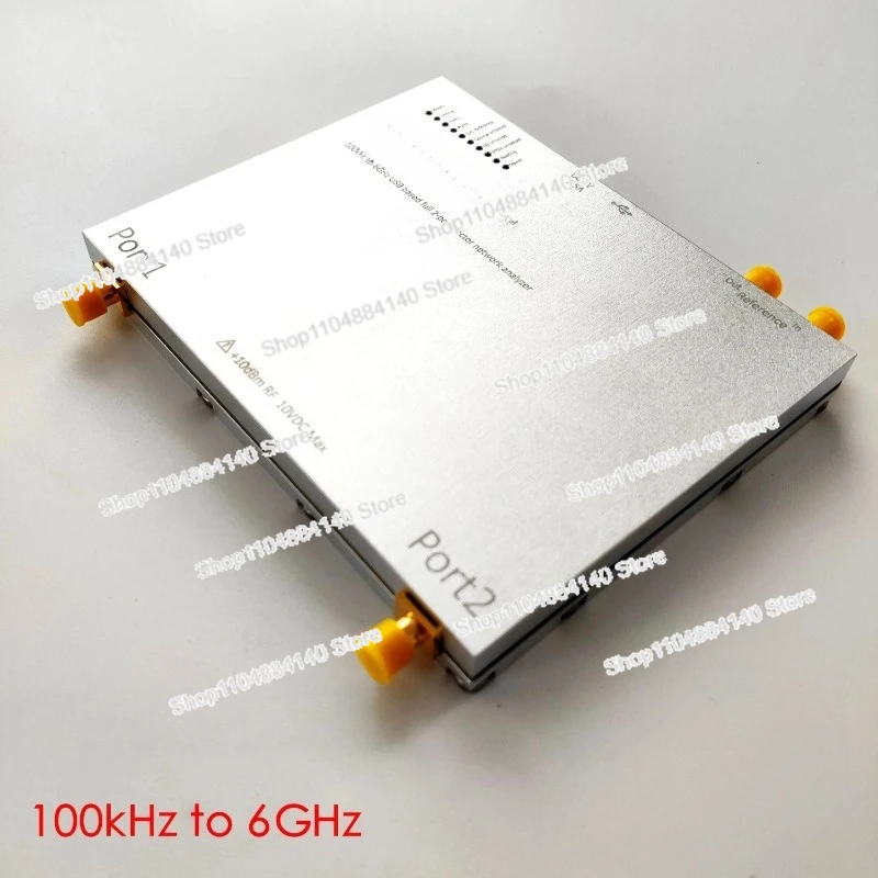 

For 100kHz-6GHz Profesional Antenna Analyzer USB Based Full 2-Port ·