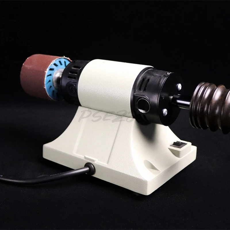 US Plug 110V Belt Polishing Electric Tool Leather Edge Grinder Kit