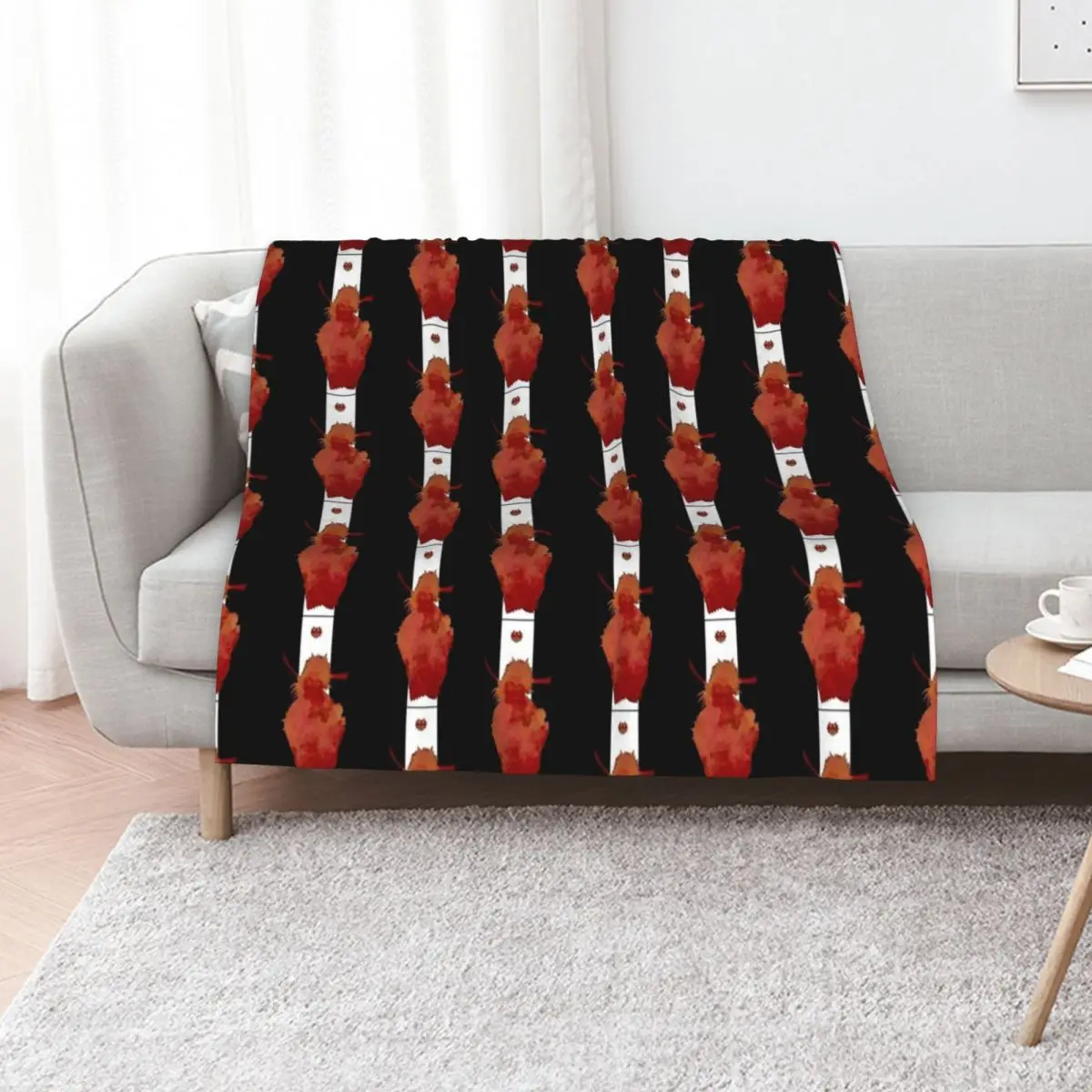 Gloomhaven Beast Tyrant Class Throw Blanket Flannel Fabric Plush cosplay anime Thin sofa bed warm winter Blankets