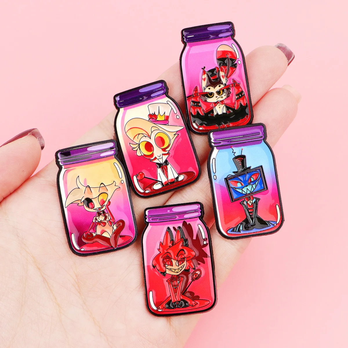Pin esmalte gato – Insignia metálica decorativa para ropa y complementos - imagen 2