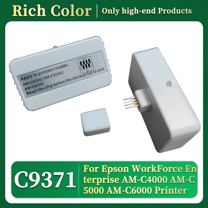 

C9371 Maintenance Resetter For Epson AM-C4000 AM-C5000 AM-C6000 Printer Cartridge Chip C9371 Maintenance Chip Resetter