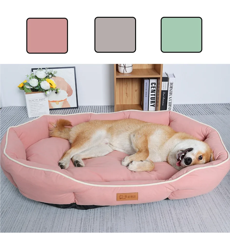 

Pet Sofa Sleeping Bed Large Dog Bed House for Cats Big Space Dog Sofa Sleeping Mat Winter Warm Dog Cushion